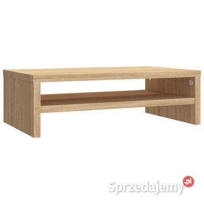 vidaXL Podstawka pod monitor dąb sonom 42x24x13