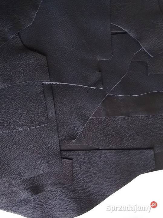 Skóra 534 g Licowa Włoska średnie i małe kawałki