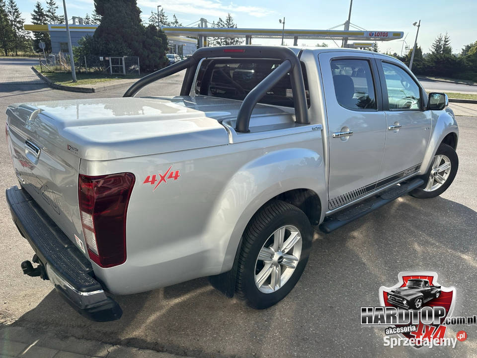Pokrywa Isuzu D zabudowa Hardtop na pakę części blacharskie Pasłęk