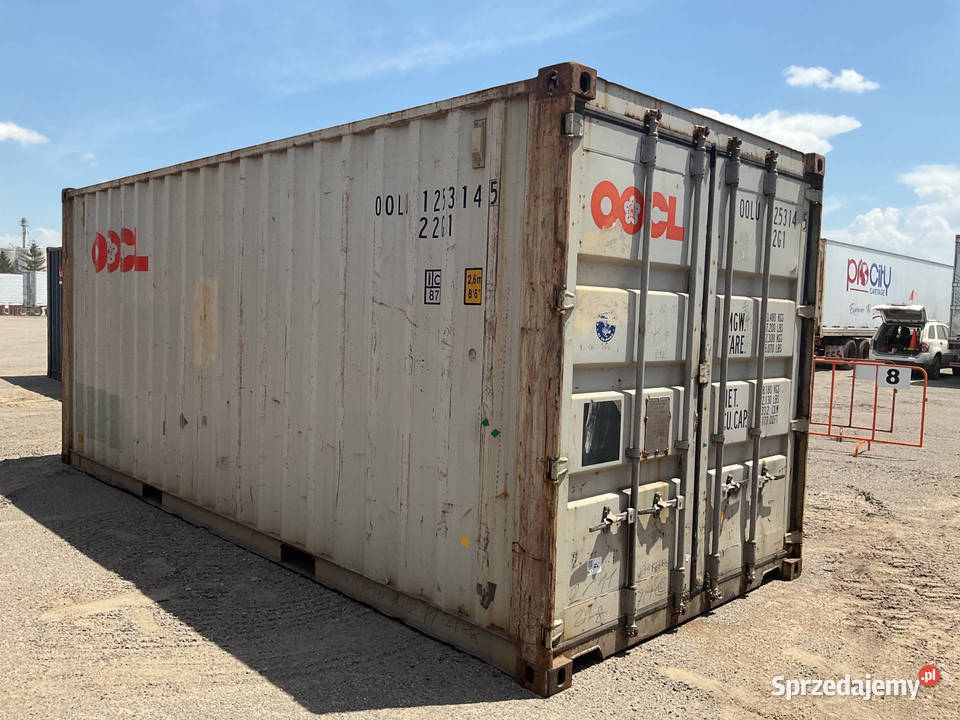 Kontener morski magazynowy 20DV 6 metrowy Tarnowskie Góry