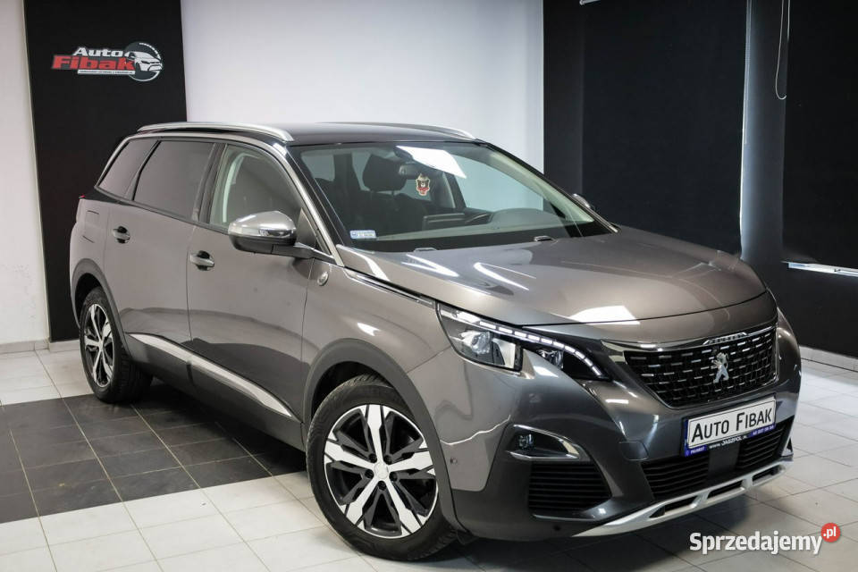 Peugeot 5008 Salon PolskaBezwypadkowy7 pełny VAT łódzkie Konstantynów Łódzki