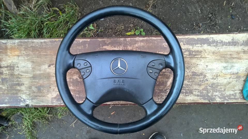 Kierownica skórzana z poduszką airbag Mercedes osobowe Chełm