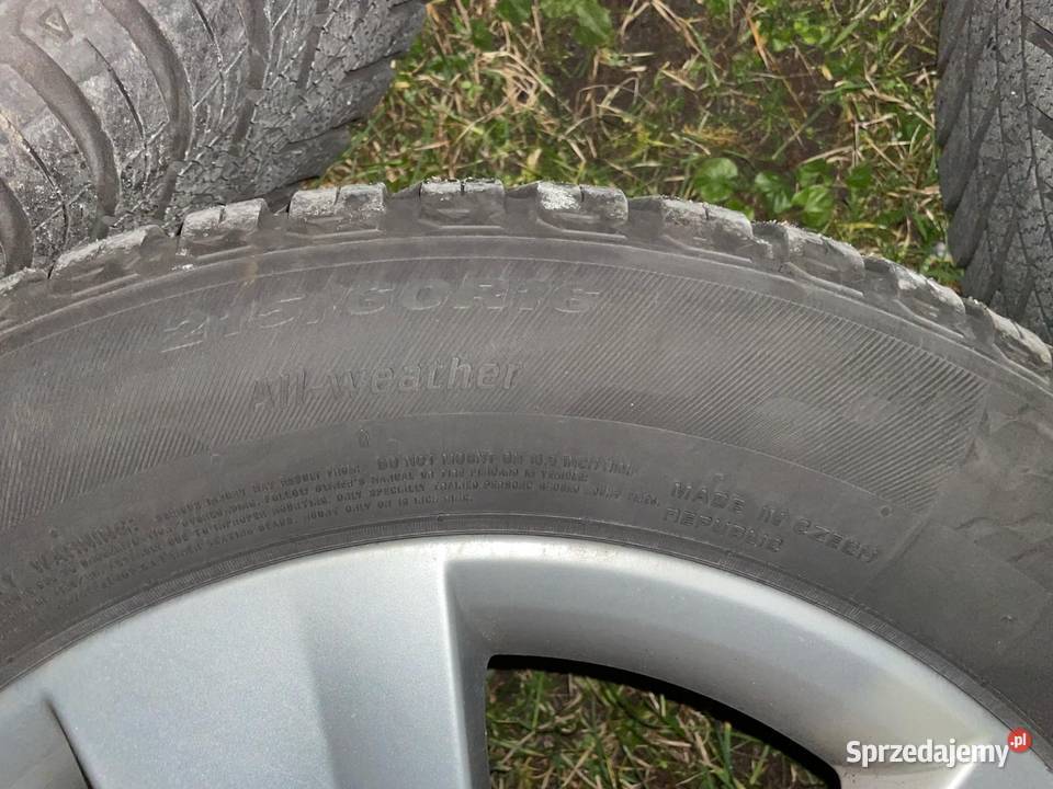 Koła aluminiowe Skoda R16 opony całorczne Ostrołęka