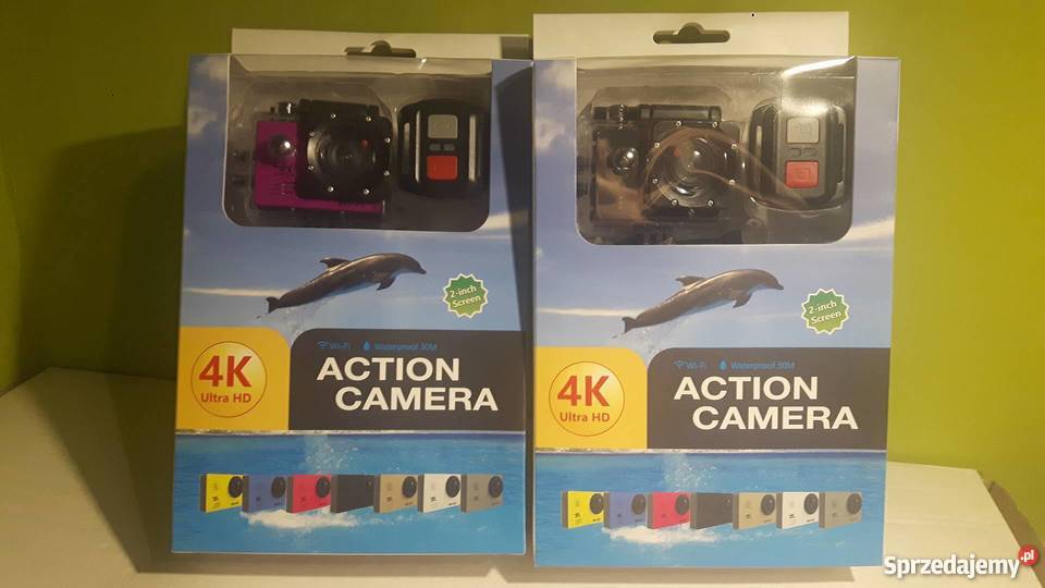 SPORTOWA KAMERA Na kask deskę Motor do Roweru 4K Części i akcesoria Grodzisk Mazowiecki