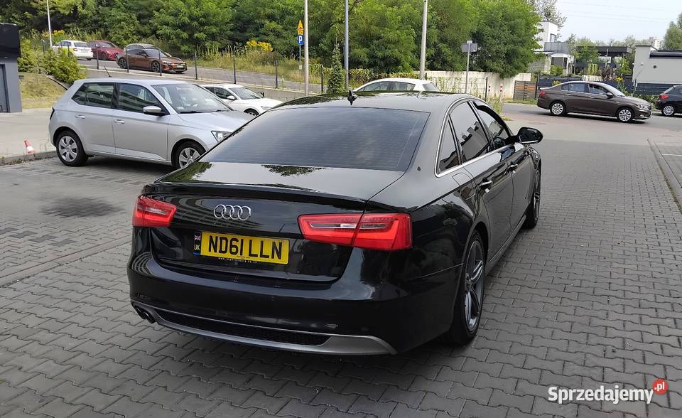 Audi A6 C7 Sline 20TDI Anglik 2011 V5c skórzana tapicerka Samochody osobowe Bytom