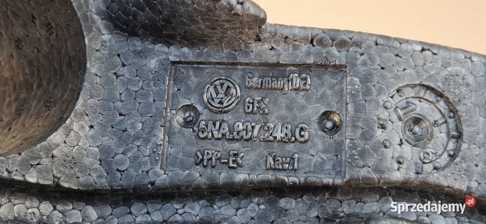 VW TIGUAN II 5NA ABSORBER ZDERZAKA PRZÓD Bieleń
