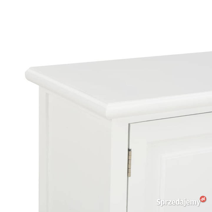 Szafka pod TV biała 90x30x40 drewniana WM249878 Warszawa