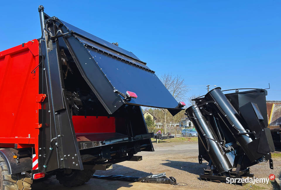 Ściana przesuwna 3565 m 3 HARDOX 500 TUF Maszyny rolnicze Nowa Sól