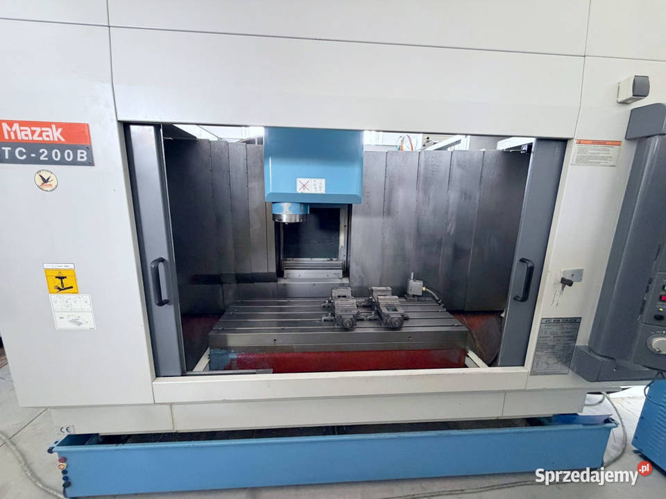 Frezarka CNC MAZAK VTC 200 B 20 oprawek sondy Zabór