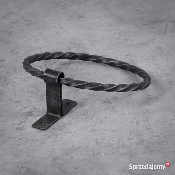 Wieszak na ręcznik metalowy TWISTED Chmielnik
