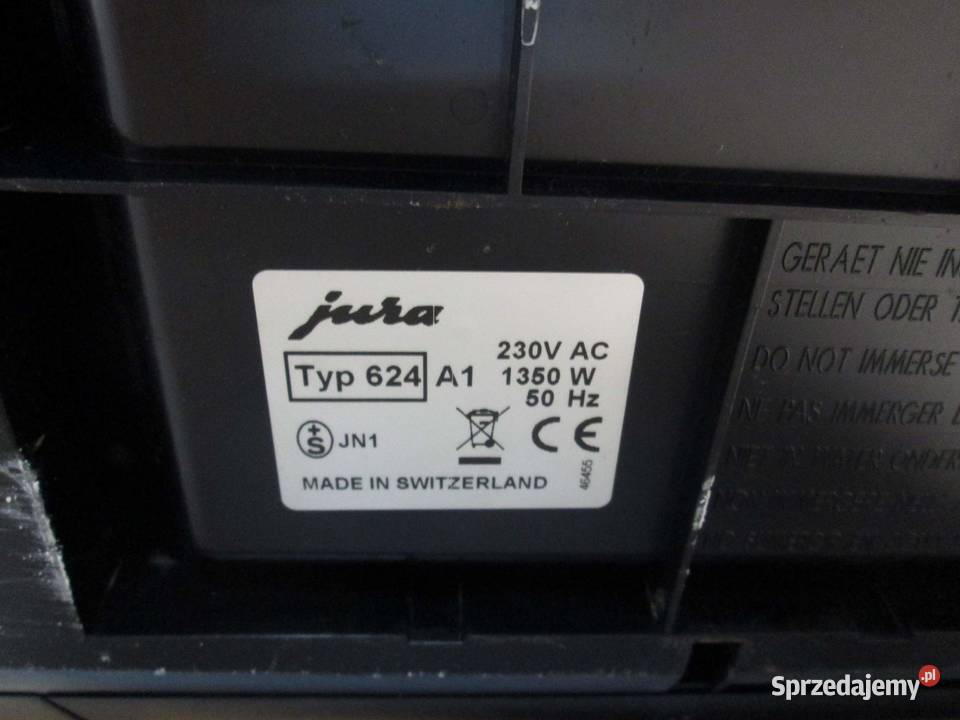 Kawiarka JURA model IMPRESSA Z5 Typ 624 super mazowieckie Warszawa