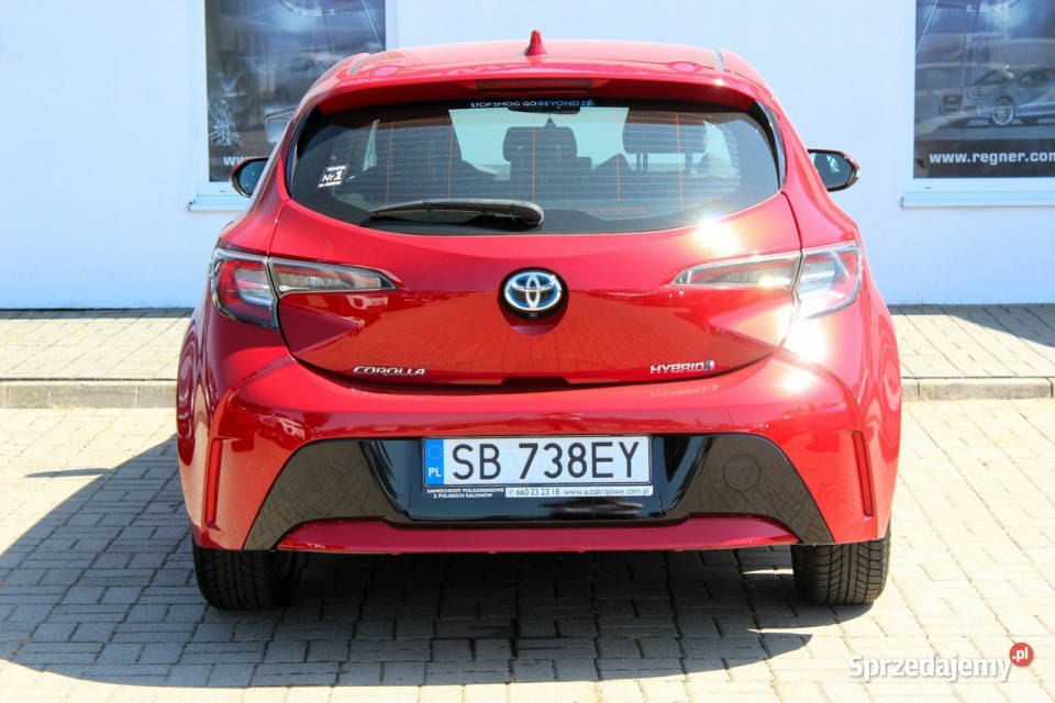 Toyota Corolla SalonPL FV23 Tempomat Serwis ASO bordowy Corolla Sokołów