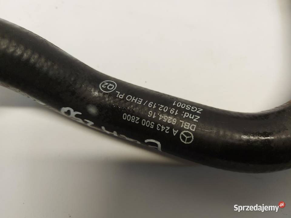 Mercedes EQA 250 W243 PRZEWÓD WODY A2435002800