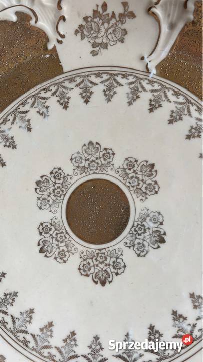 Patera Syg Oskar Schlegelmilch Ecru Ze złotem pomorskie