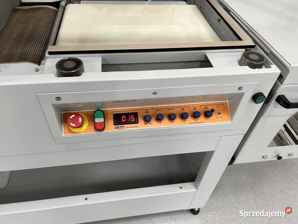 Zgrzewarka kątowa z tunelem obkurczającym DEM Radom