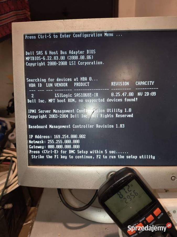 Serwer Dell R200 26GHz 4GB 1x psu Elektronika Kraków