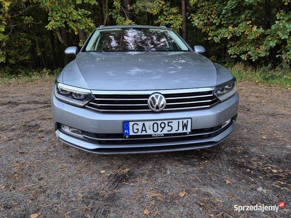 VW Passat B8 15TSI EVO 2019r DSG światła do jazdy dziennej Passat Gdynia