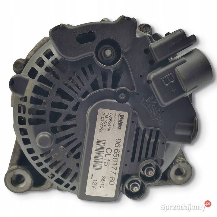 ALTERNATOR Peugeot 307 16 HDI 9665617780 valeo lubelskie Chełm sprzedam