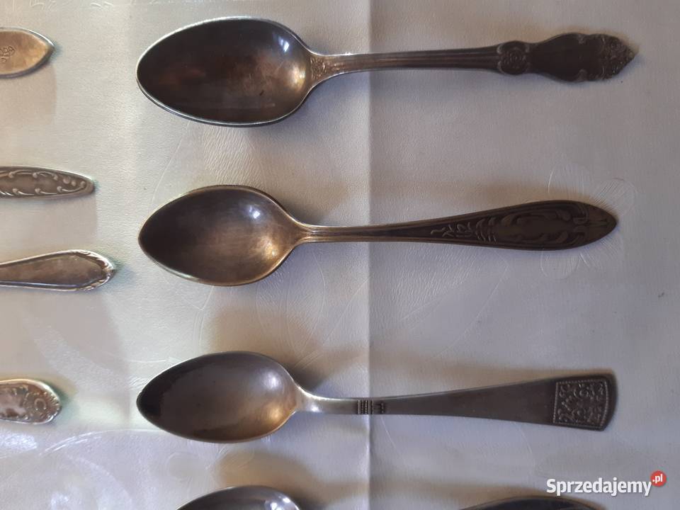 Sprzedam moją kolekcje sztuców srebne