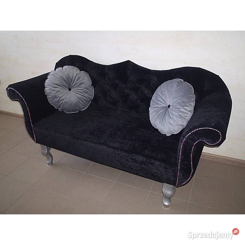 Sofa Glamour do salonu kosmetycznego 180cm