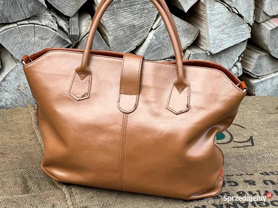 Duża torba ręcznie malowana stan idealny 100 sprzedam