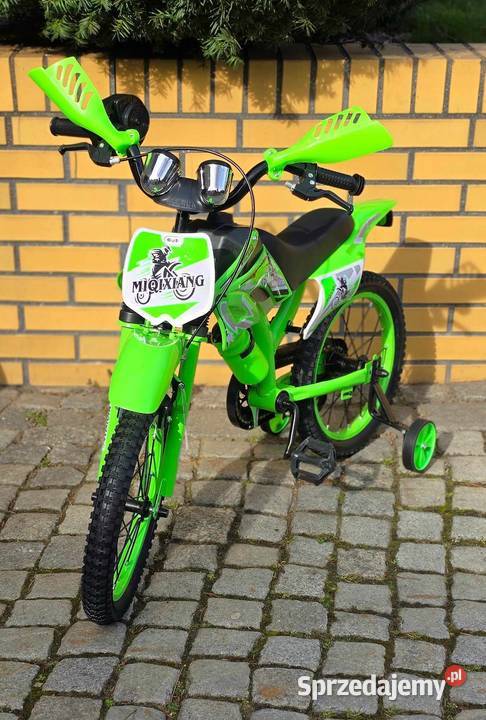 449 Rower 16 cross zielony Zabrze