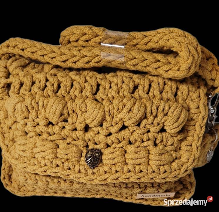 Torebka ze sznurka bawełnianego Krzywaczka