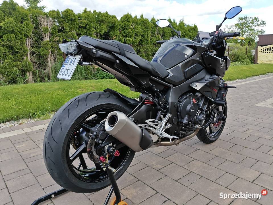 Yamaha MT10 ABS mapy Decat mnóstwo akcesoriów Rok produkcji 2017 Częstochowa