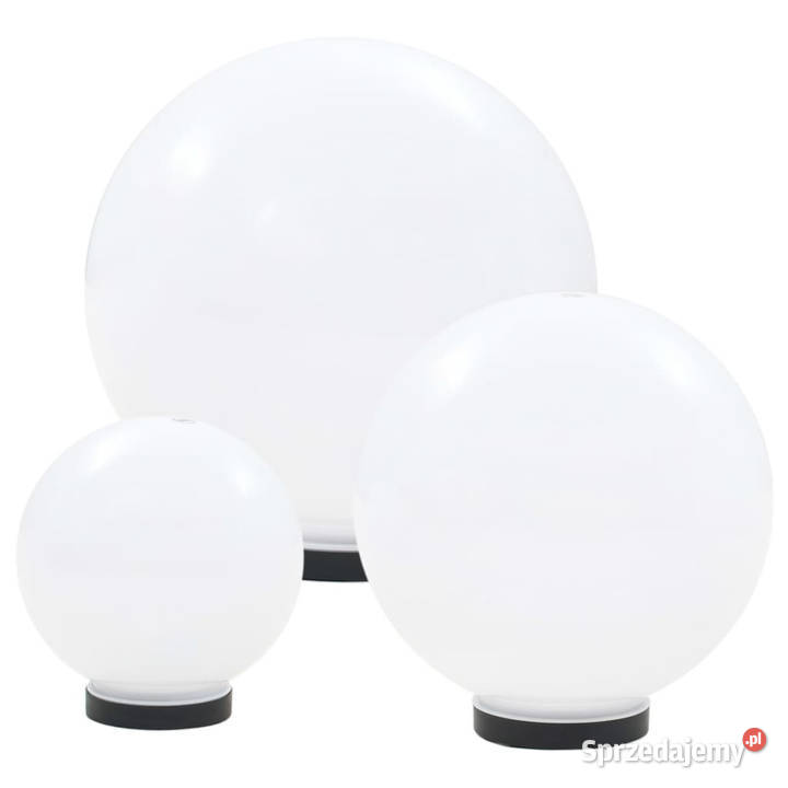 Lampy zewnętrzne LED 3 kule 203040 PMMA WM50659