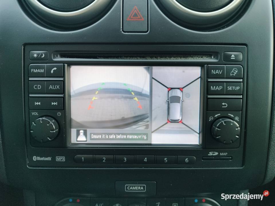 Nissan Qashqai Kamery 360 Panorama Navi przyciemniane szyby Swarzędz