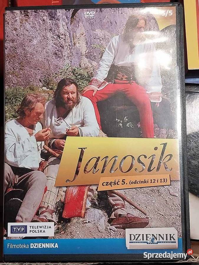 Serial Janosik 5 DVD łódzkie Łódź sprzedam