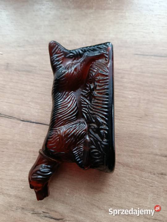 Szklana figurka pies Avon vintage prl perfumach Choszczno sprzedam