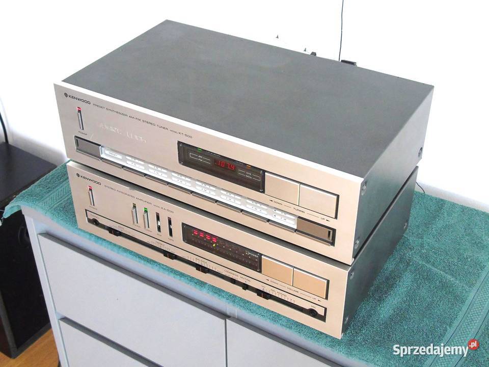 Wzmacniacz i Tuner Kenwood KA500 i KT500 świetne Wieże i miniwieże Jasło