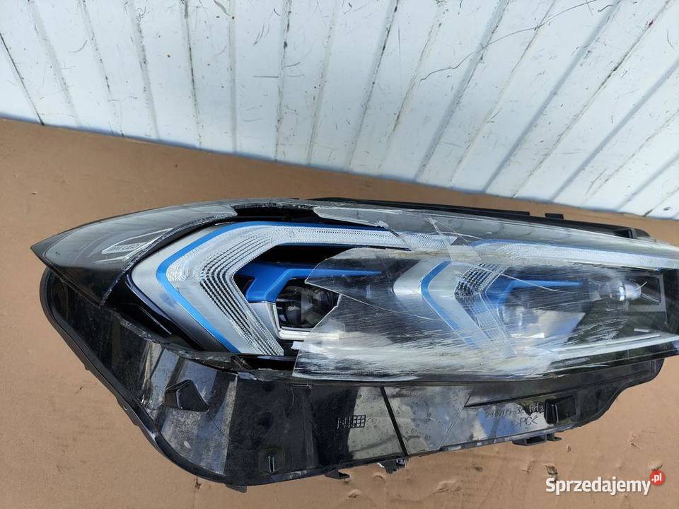 BMW 3 G20 G21 FULL LED NIEBIESKA LAMPA PRAWA