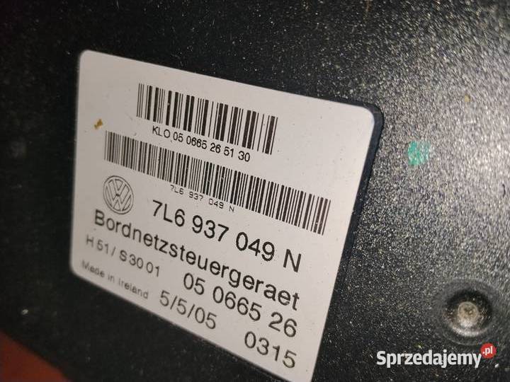 VW TOUAREG MODUŁ KOMFORTU 7L6937049N osobowe Szczecin