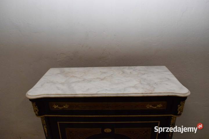 Komoda Boulle Kredens Blat Marmur Szafa Drewno Kraków