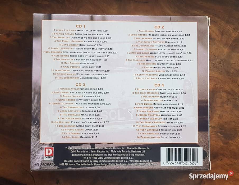 Płyta 4 CD BOX Rock Roll Classics CD Kultura i Rozrywka Zielona Góra sprzedam