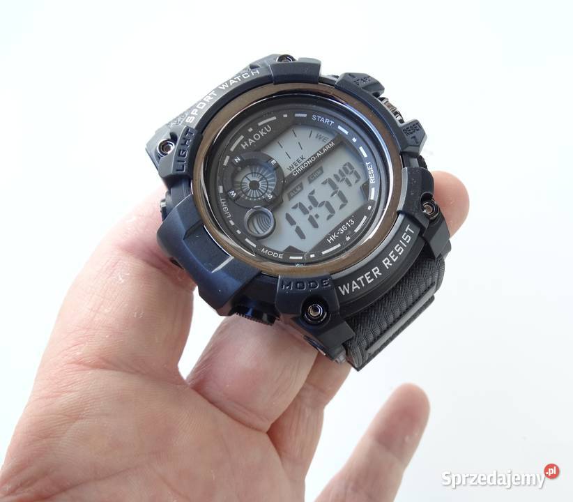 Zegarek elektroniczny cyfrowy sportowy LED męski Gorzów Wielkopolski