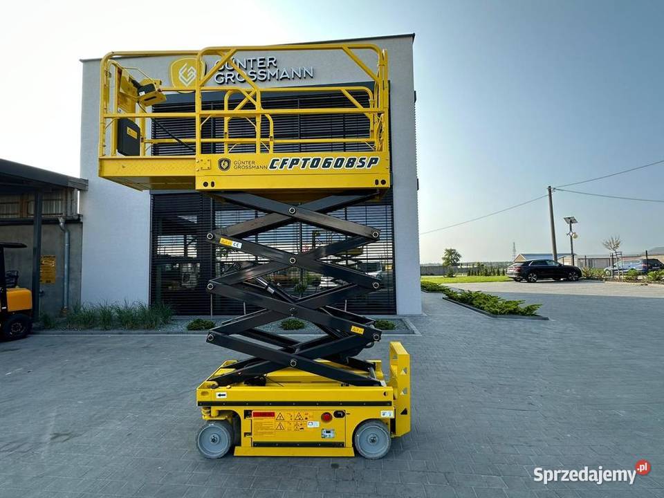 Nowy podnośnik nożycowy Gunter Grossmann 6m2m Warszawa