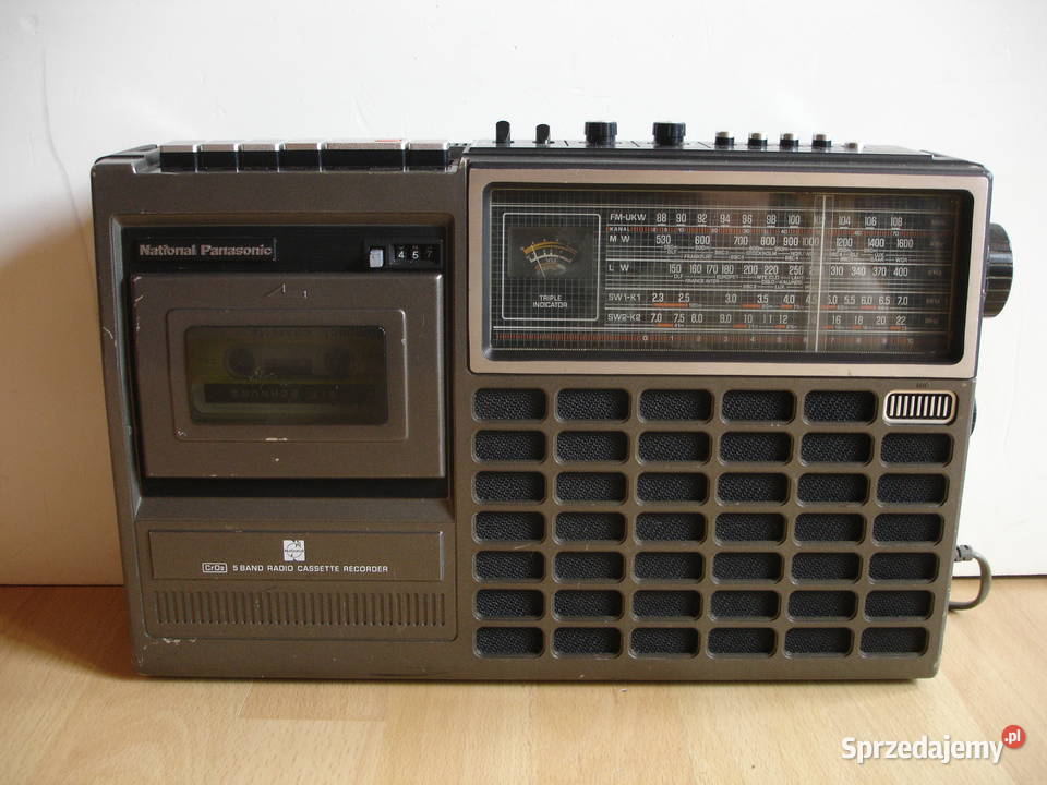 Radiomagnetofon PANASONIC NATIONAL RQ554 Pozostałe Zielona Góra