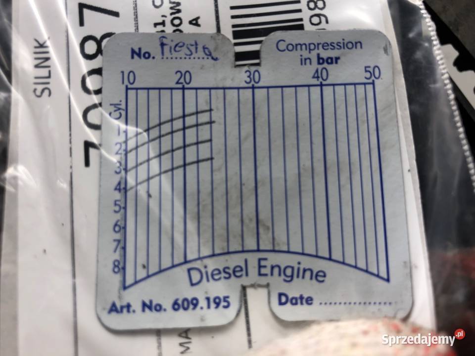 SILNIK FORD 14 70 KVJA FIESTA MK7