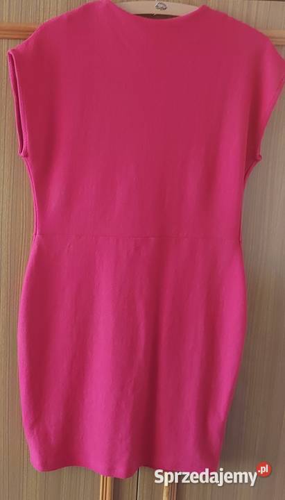 Malinowa sukienka czerwony warmińsko-mazurskie Ostróda