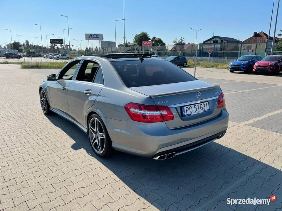 Mercedes e63 amg benzyna Poznań sprzedam