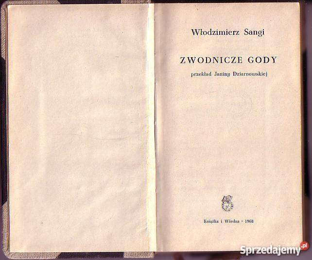 6179 ZWODNICZE GODY WŁODZIMIERZ SANGI Czyrna
