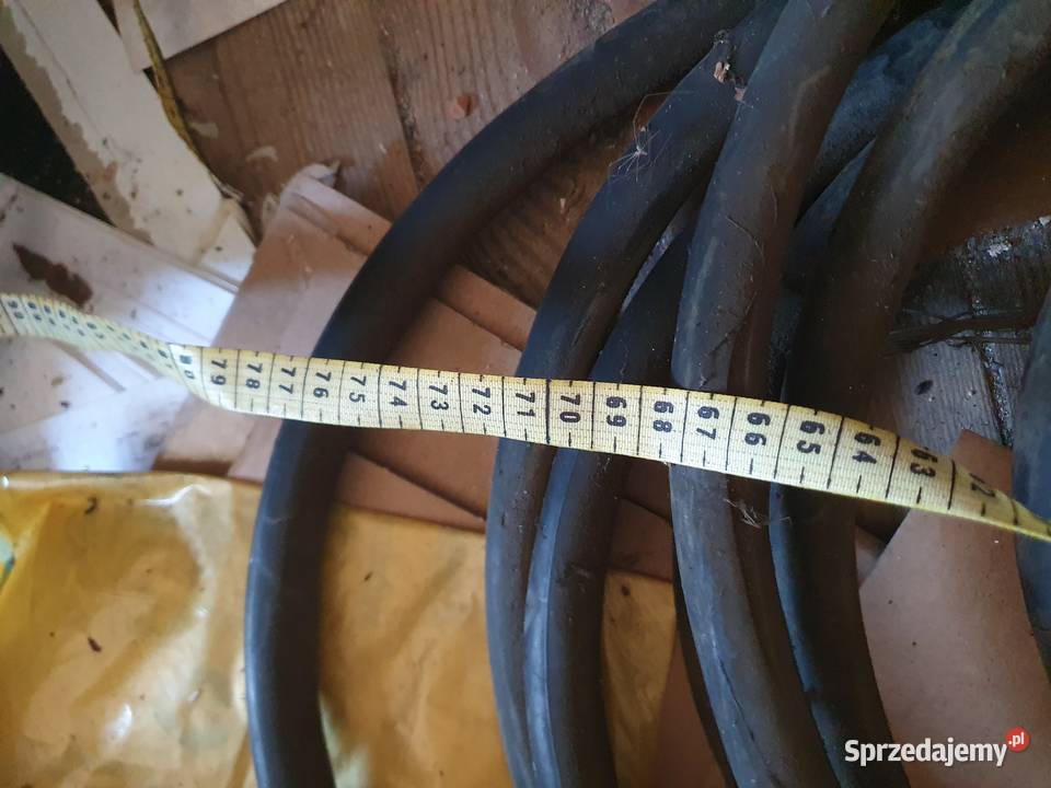Kabel siłowy prądowy Stary kabel elektryczny Warszawa sprzedam