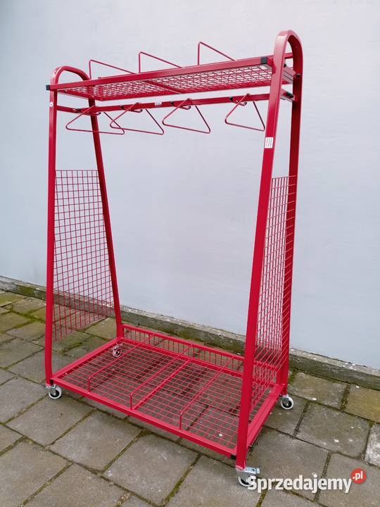 Wieszak mobilny 4stanowiskowy szatnia straż Bydgoszcz