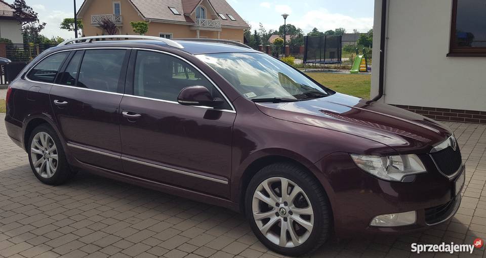 SKODA SUPERB II kombi Elegance 20 DSG TDI 125kW Wrocław sprzedam