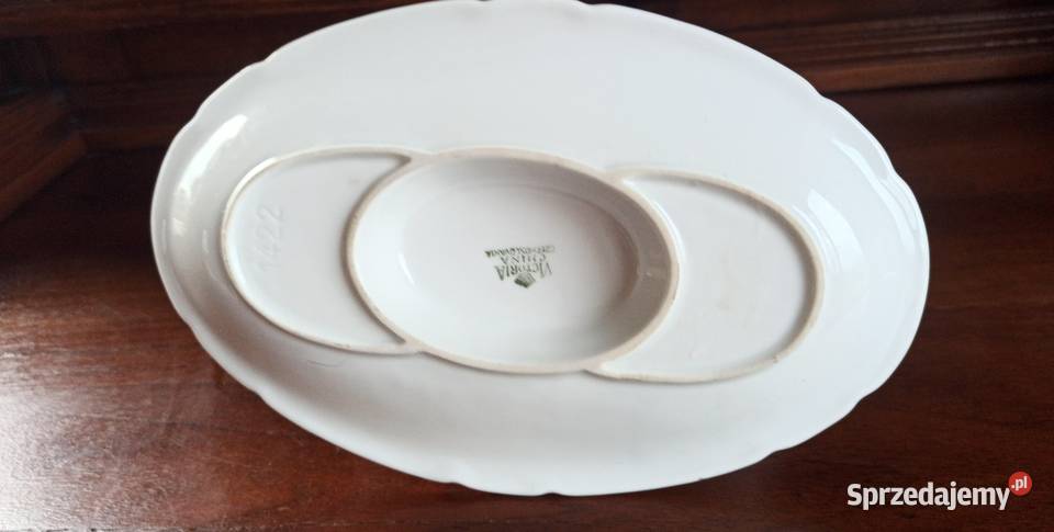 Sosjerka Victoria Czechoslovakia Piękny dekor pomorskie Gdańsk sprzedam