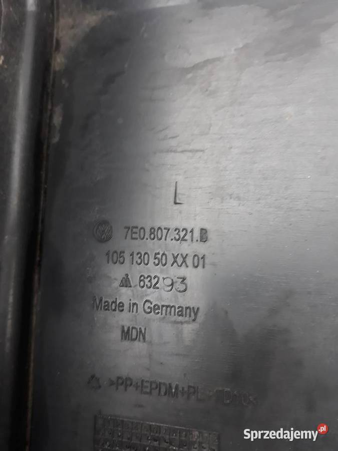 VW T6 NAROŻNIK LEWY ZDERZAKA TYŁ TYLNY Karoseria Międzychód