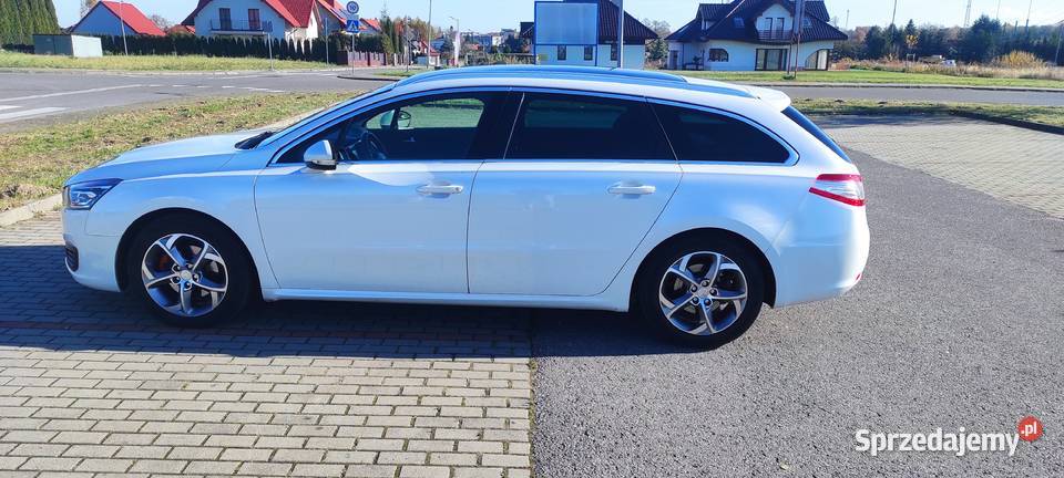 Peugeot 508 2015r 16 benzyna 165 250 biała perła 250000km Sędziszów Małopolski